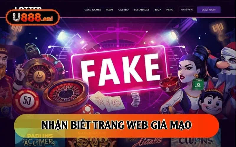 Nhận biết trang web giả mạo